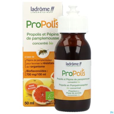 Ladrome Propolis Pepins Pamplemousse Bio 50ml