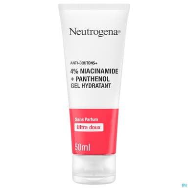 Neutrogena Anti Boutons+ Gel Hydratant Niacinamide Panthenol 50ml