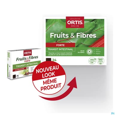 Ortis Fruits & Fibres Forte Cubes 24