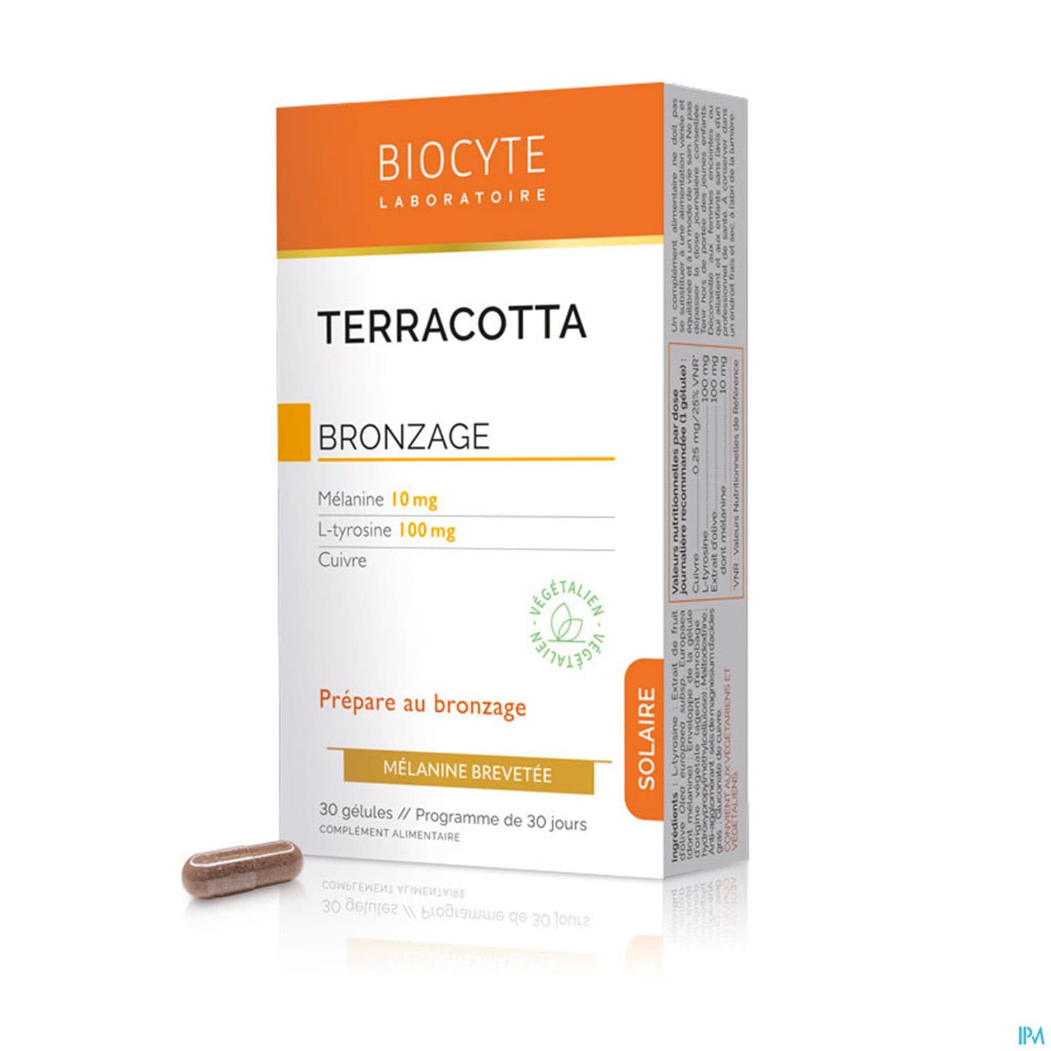 Biocyte Terracotta Cocktail Solaire Comprime 30