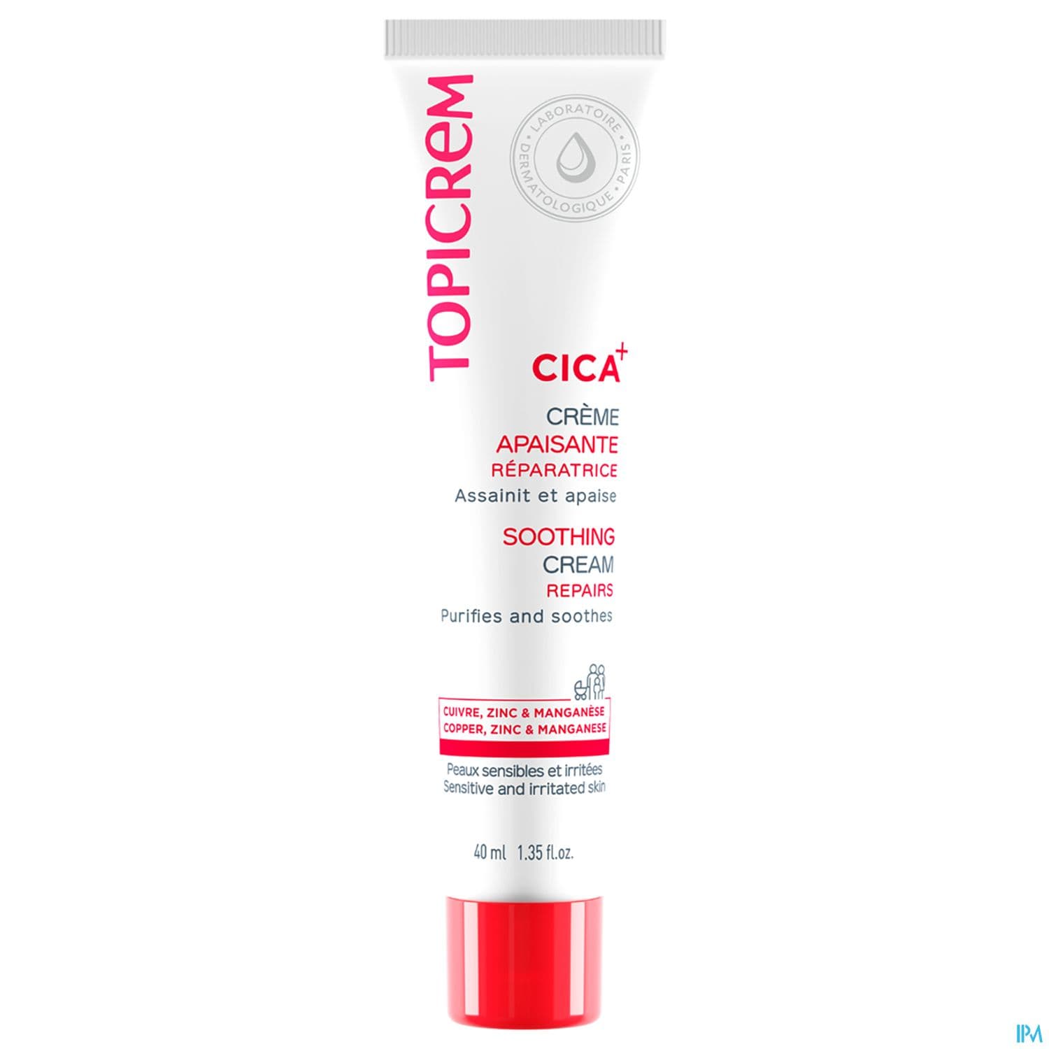 TOPICREM CICA+ CR APAIS/REPAR 40ML