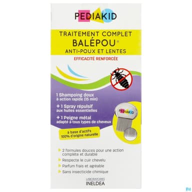 PEDIAKID BALEPOU SH200ML+SPR+PEIGN