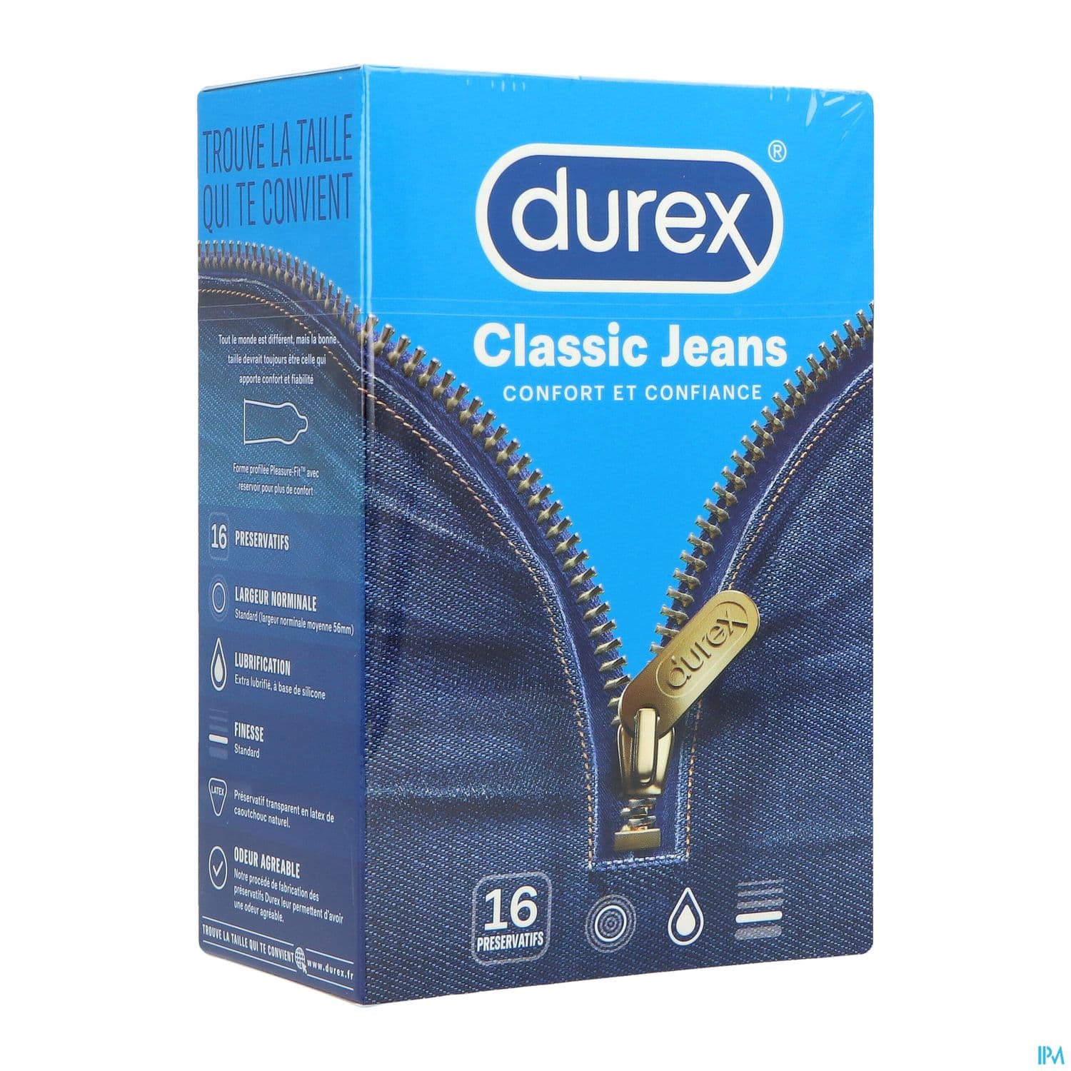 PRESERV DUREX CLASSIC JEANS X16