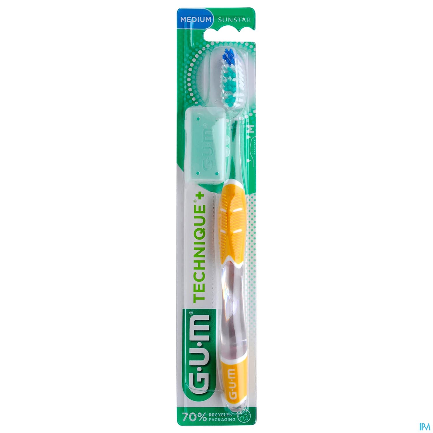 Gum technique+ brosse à dents medium compacte (modèle 493)
