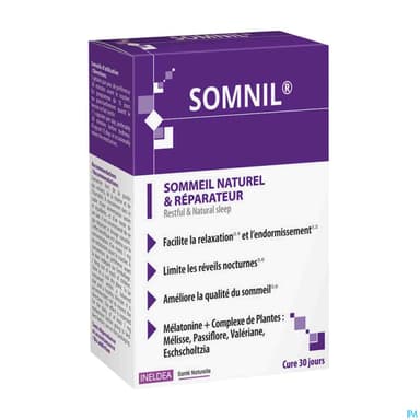 Ineldea Isn Somnil Sommeil Naturel Reparateur Gelule 30
