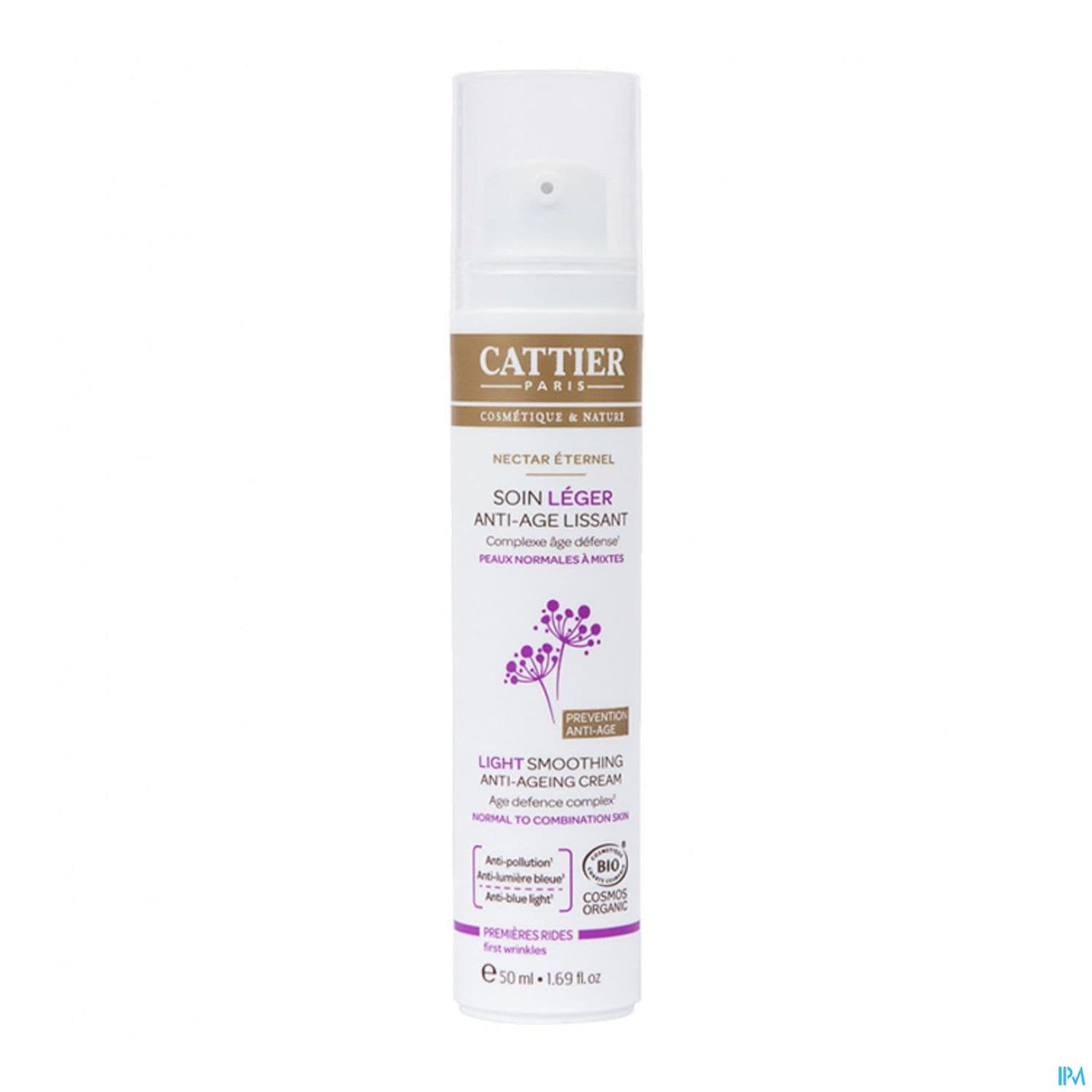 CATTIER SOIN A/AGE LEGER 50ML