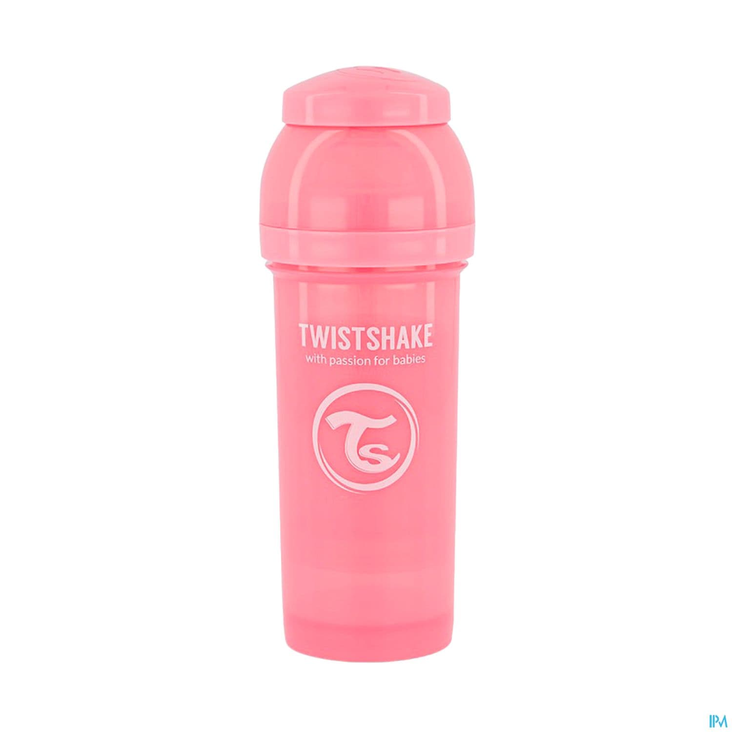 TWISTSHAKE BIB 260ML ROSE PAST 2M+