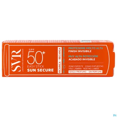 SVR SUN SECURE EASY STICK 50+ RECH