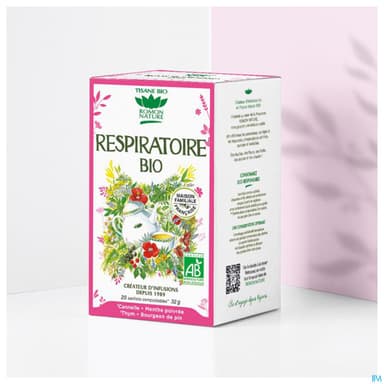 Romon Nature Complexes Respiratoire Bio Infusette 1g6 20