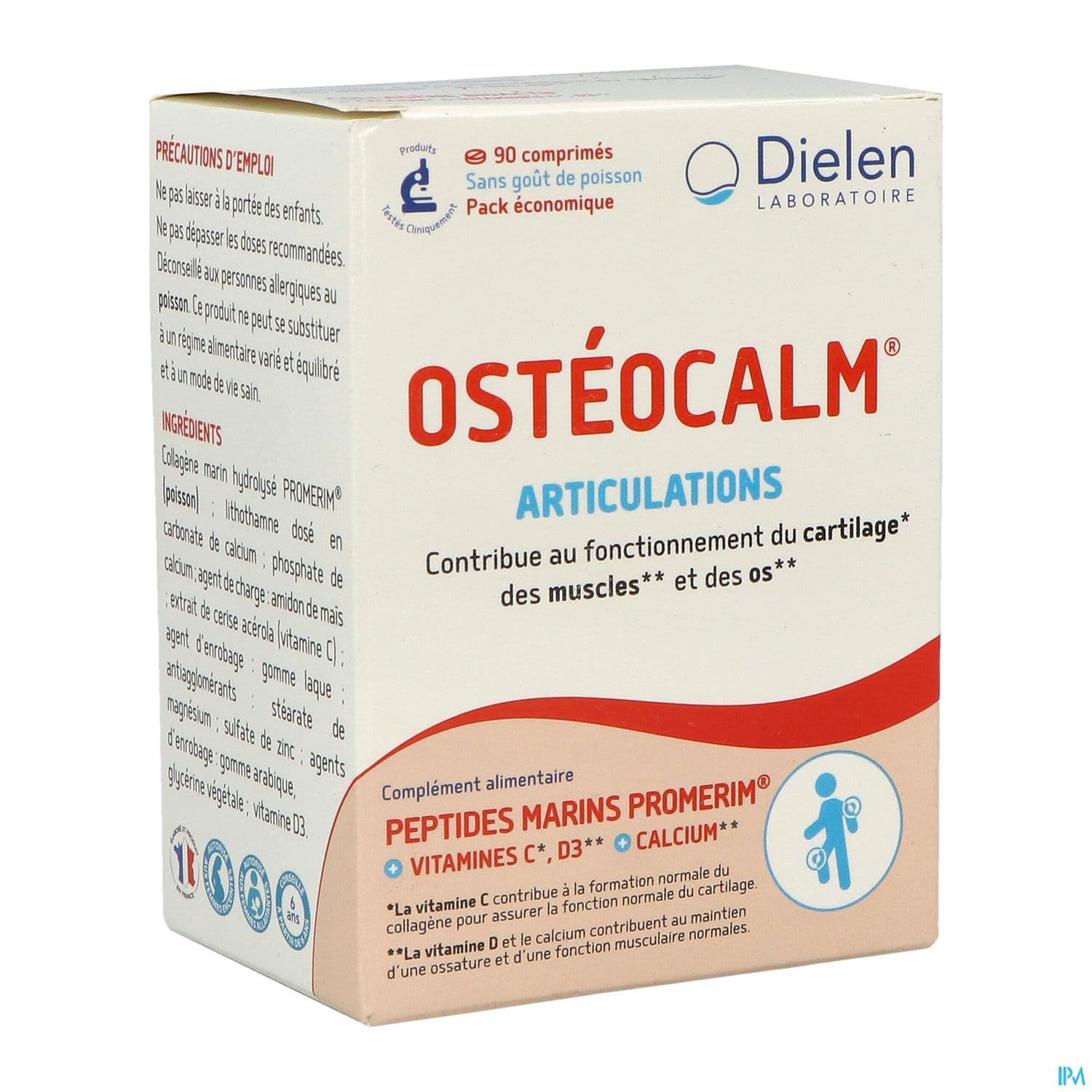 Dielen Osteocalm Comprime 90