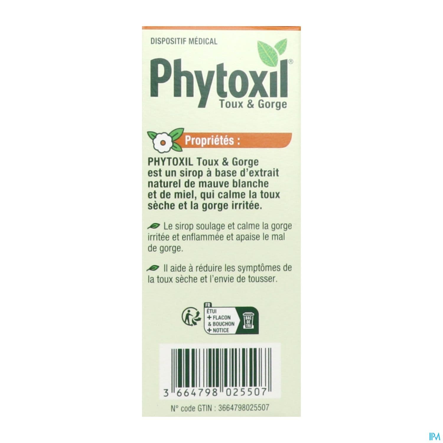 Phytoxil Toux Gorge Sirop 100ml