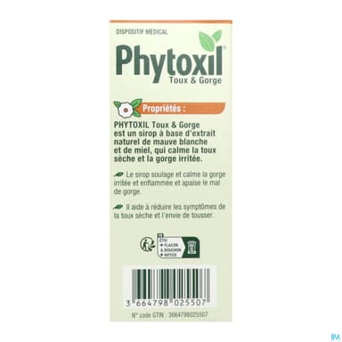 Phytoxil Toux Gorge Sirop 100ml