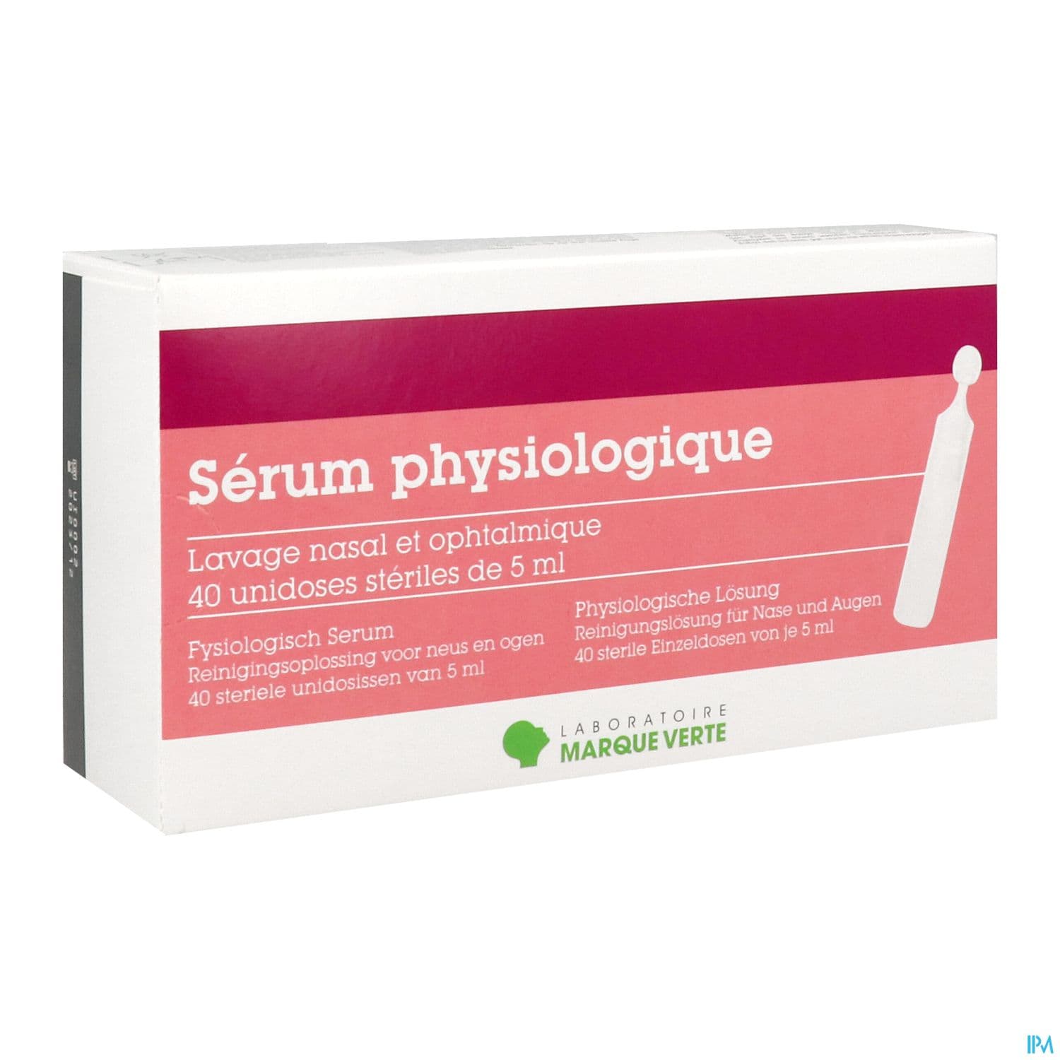 SERUM PHYSIO UNIDOSE LMV 5MLX40