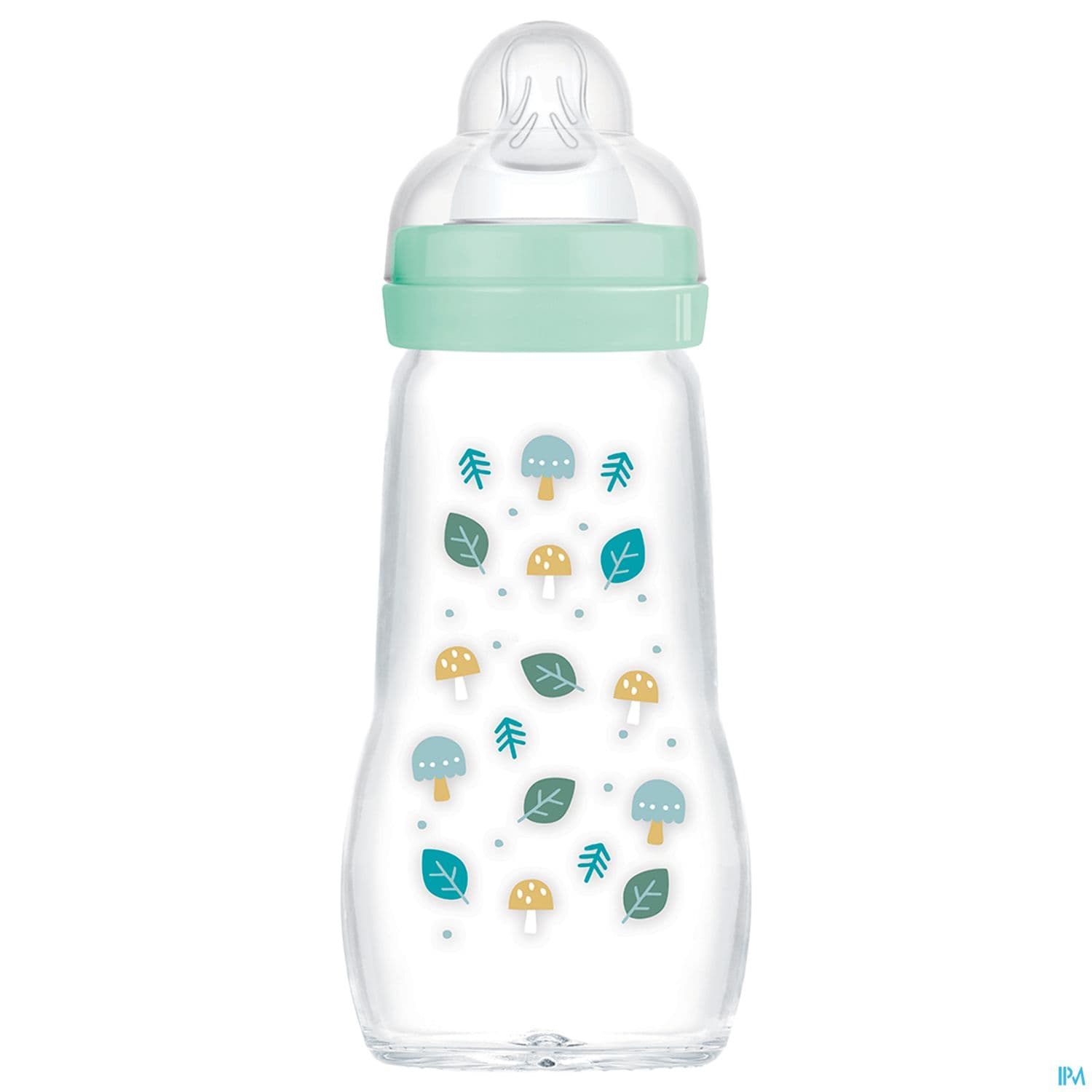 BIB MAM VER 1AGE DEB/2 BLEU 260ML