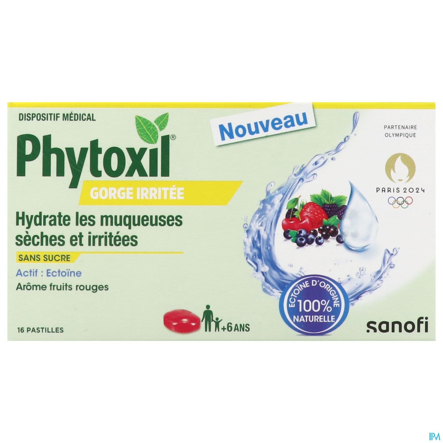 PHYTOXIL PASTILL FRUITS ROUGES