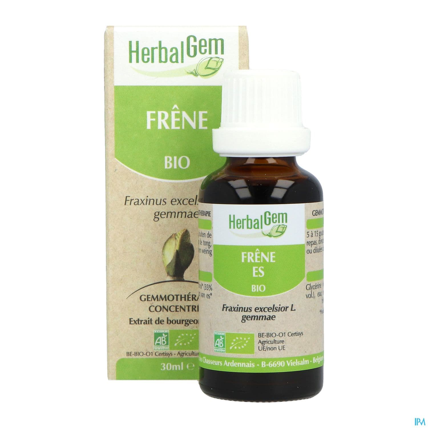 Herbalgem Frene Bourgeon Macerat Glycerin Bio 30ml