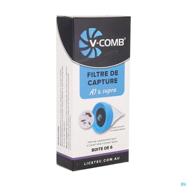Licetec Vcomb Filtre Jetable Pour Aspirateur X6