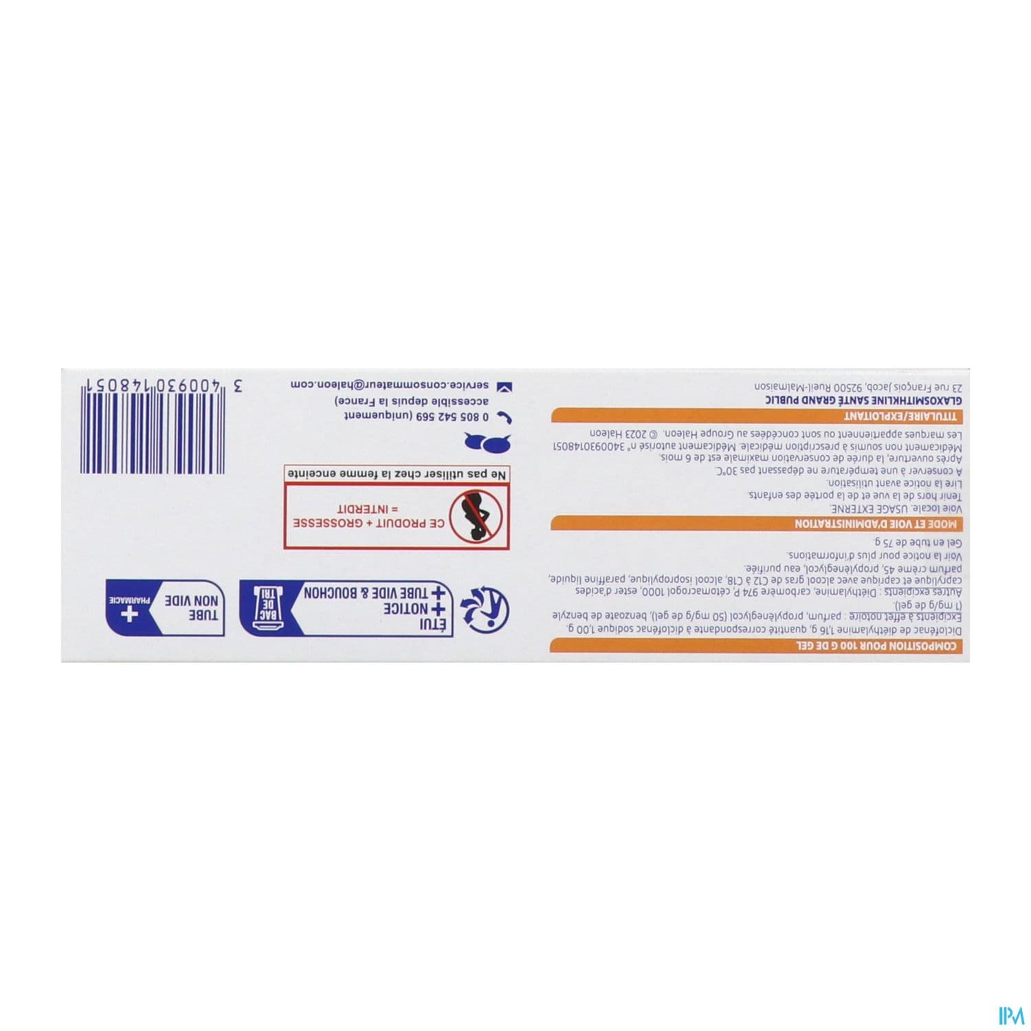 Voltarenactigo 1% Gel 75g