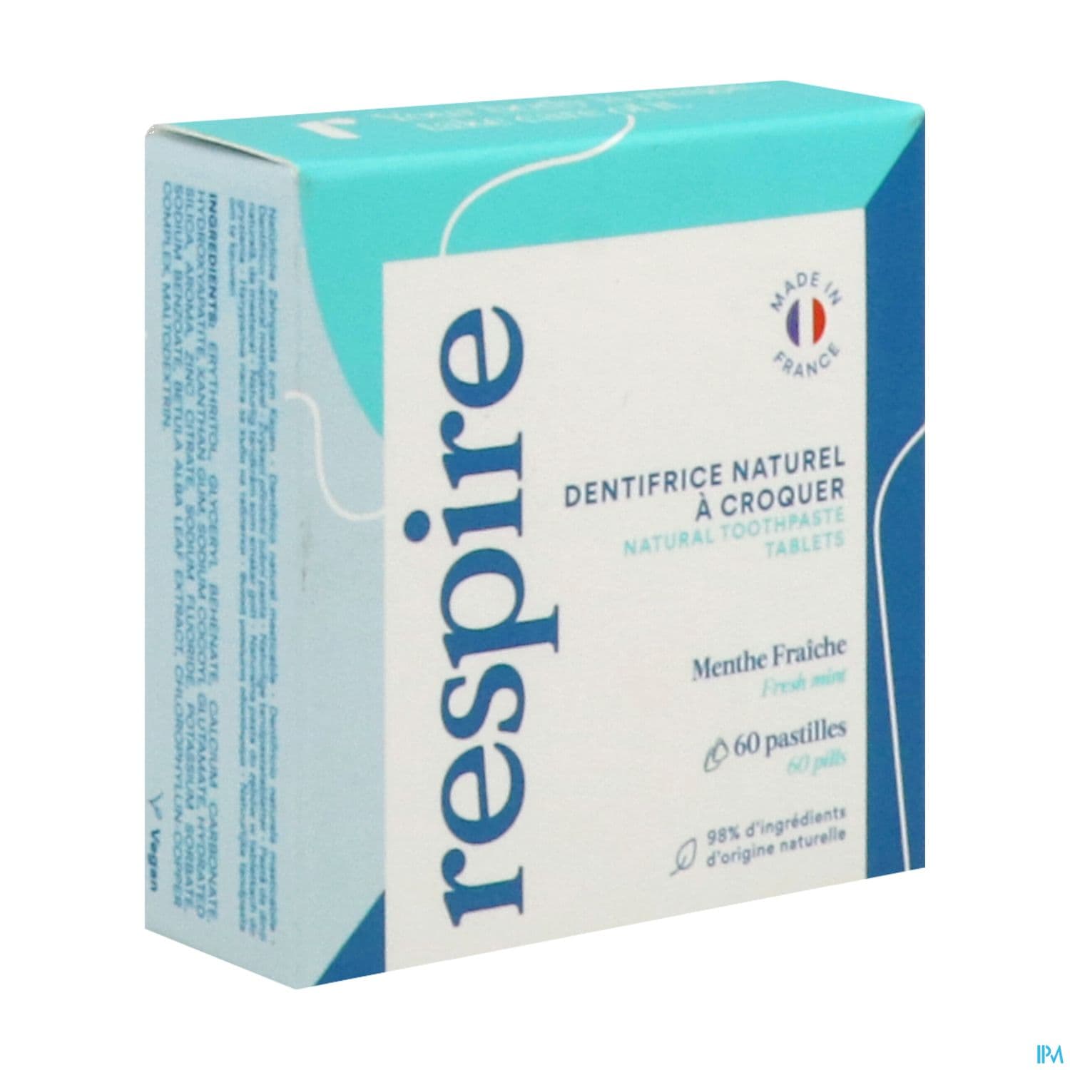 RESPIRE DENT SOLIDE PASTILLE 60