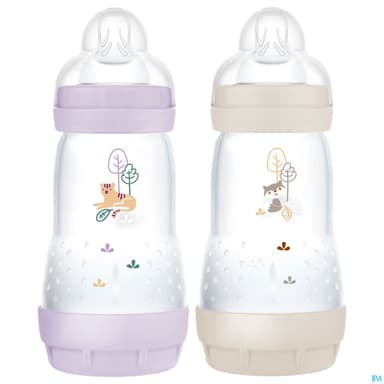 MAM BIB E ST A/COL LI+SAB D2 260ML