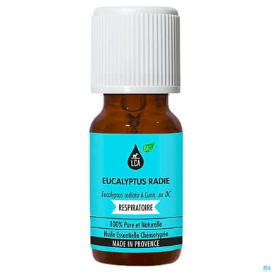 Lca Huile Essentielle D'eucalyptus Radie Bio 10ml
