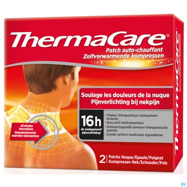 Thermacare Patch Chauffant Nuque Epaule Poignet X2