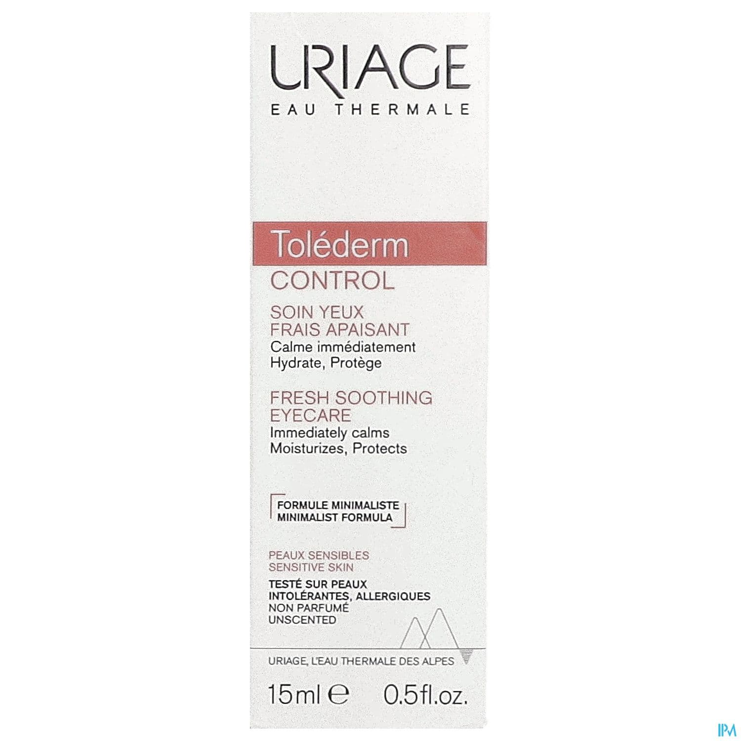 Uriage Tolederm Control Soin Yeux Frais Calmant 15ml