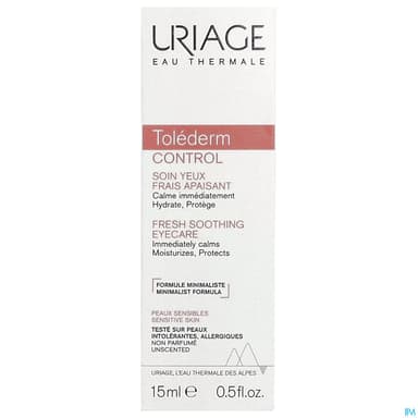 Uriage Tolederm Control Soin Yeux Frais Calmant 15ml