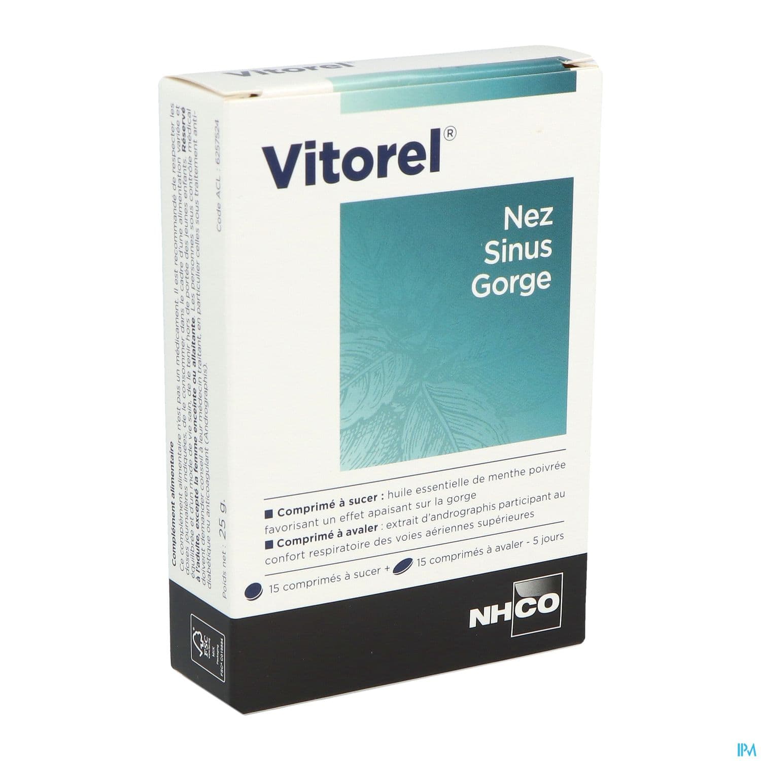 NHCO VITOREL COMP SUC 15+COMP 15