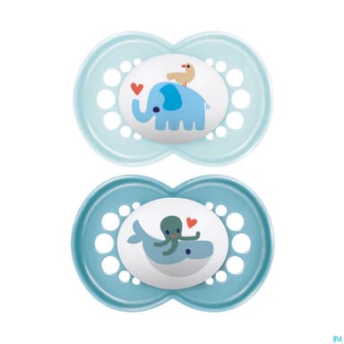 Mam Sucette Original Classique +18m Silicone X2
