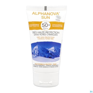 ALPHANOVA SUN SPF50+ VISAGE 50G