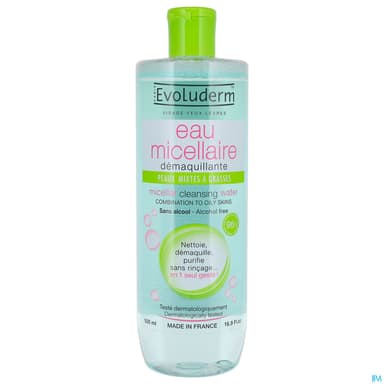 Evoluderm Eau Micellaire Pm 500ml