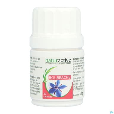Naturactive Huile De Bourrache Capsule 30