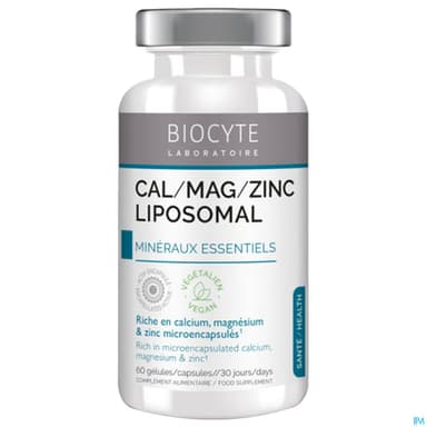 Biocyte Cal Mag Zinc Liposomal Gelule 60