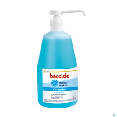 BACCIDE GEL MAIN DESINF SS RINC FL POMPE/1L