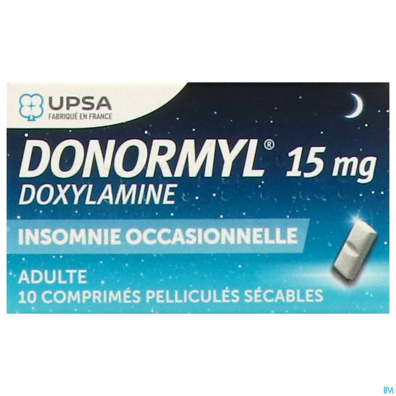 Donormyl 15mg Comprime Secable 10