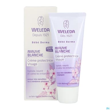 Weleda Mauve Blanche Bebe Creme Protectrice Visage 50ml