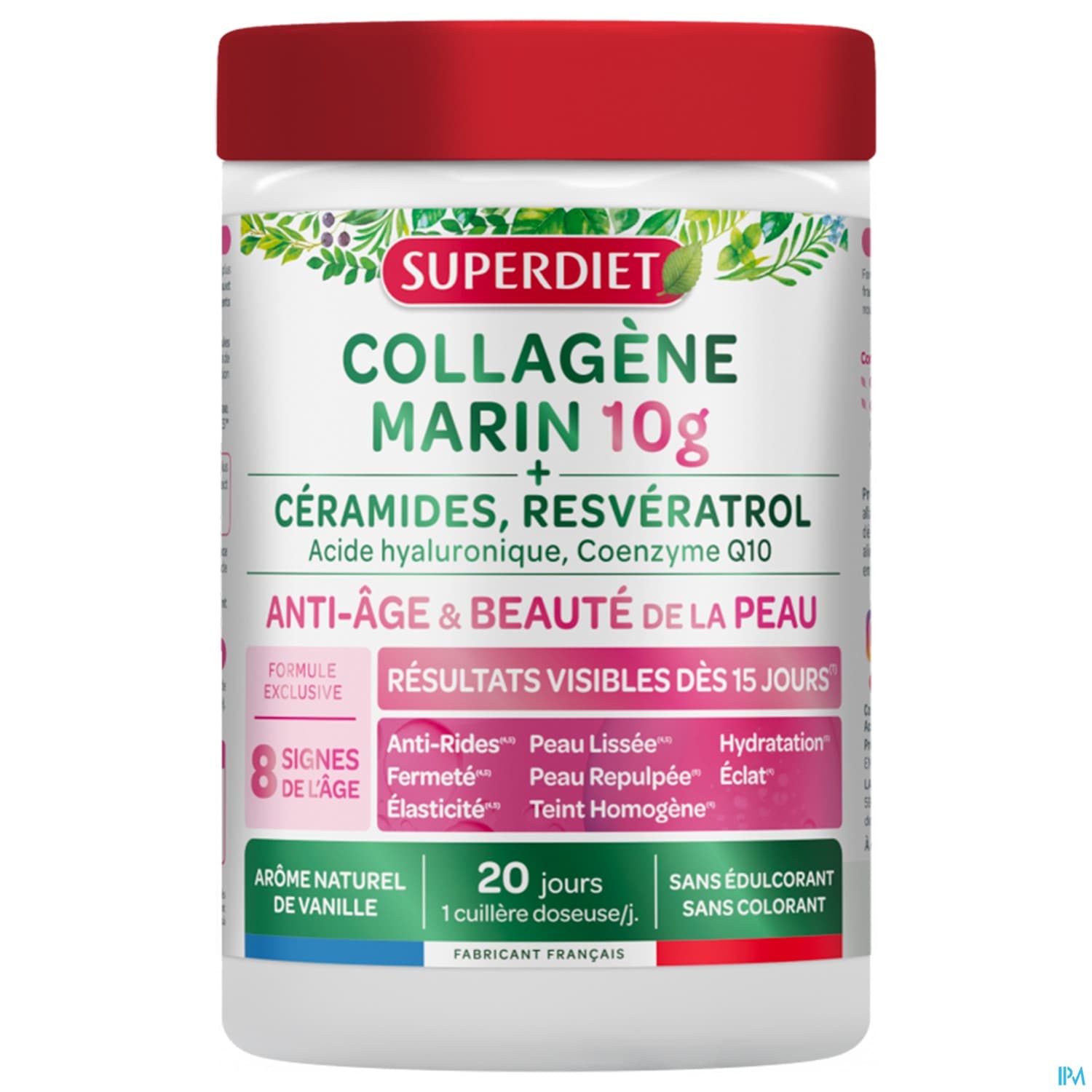 Superdiet Collagene Marin Peau Poudre 210g