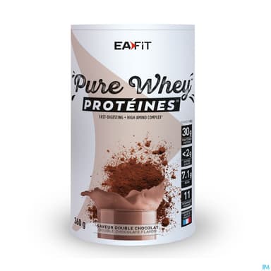EA-FIT PURE WHEY DBL CHOCO 360G