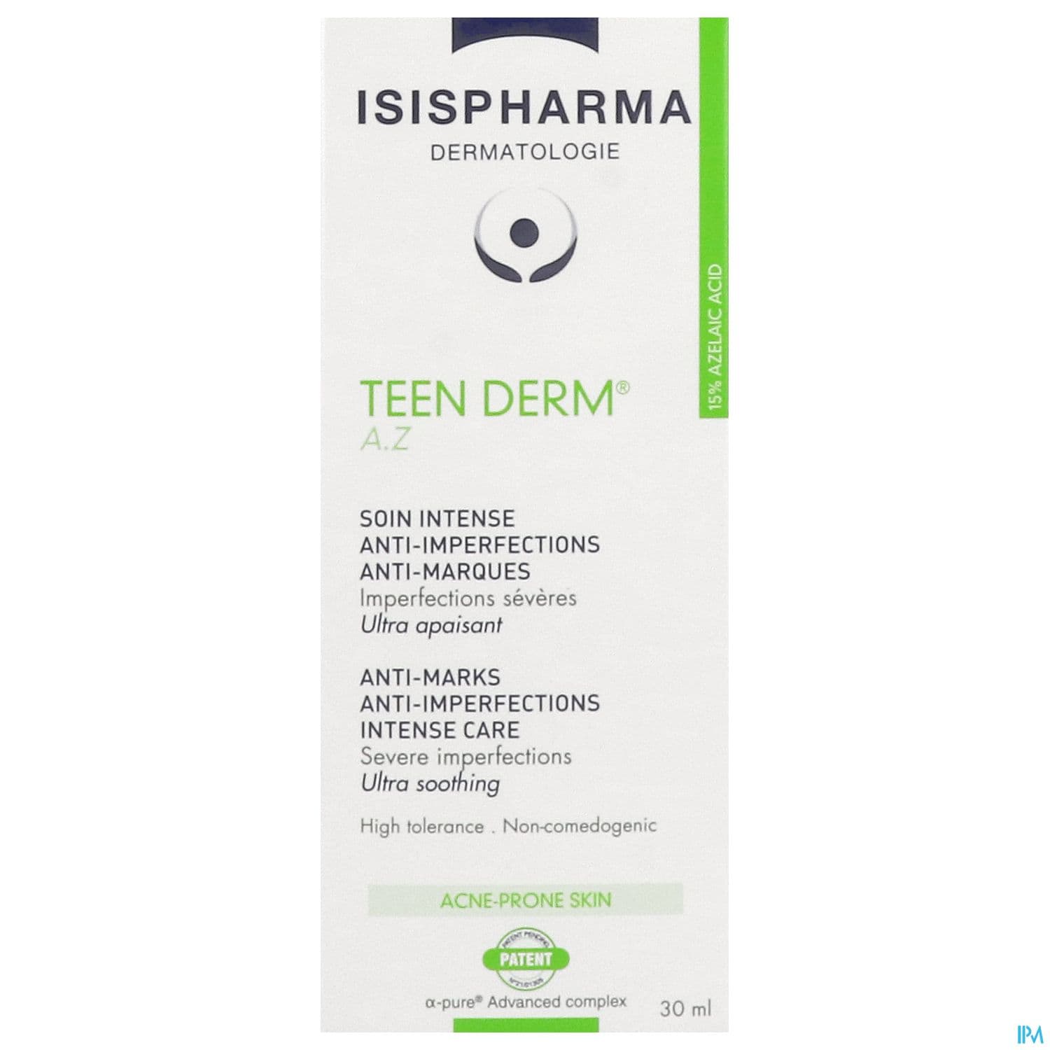 TEEN DERM AZ SOIN INTENSE 30ML