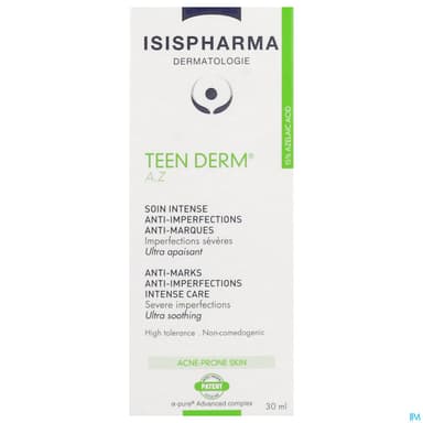 TEEN DERM AZ SOIN INTENSE 30ML