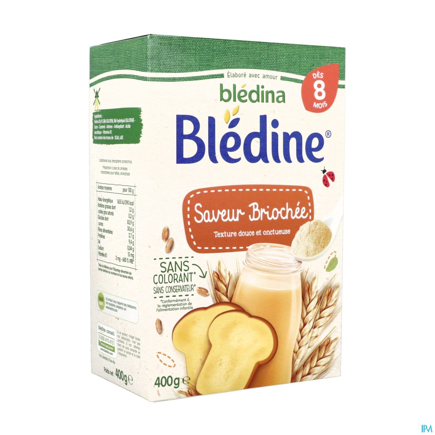 BLEDINE SAVEUR BRIOCHEE 400G