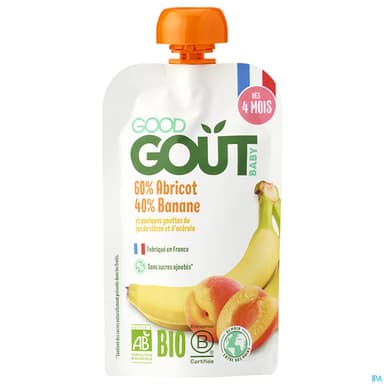 GOODGOUT BANANE/ABRIC 120G
