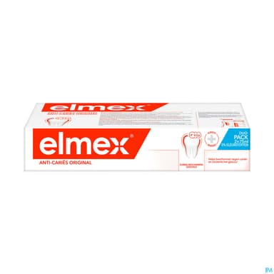 Elmex Anti Caries Dentifrice 75ml X2