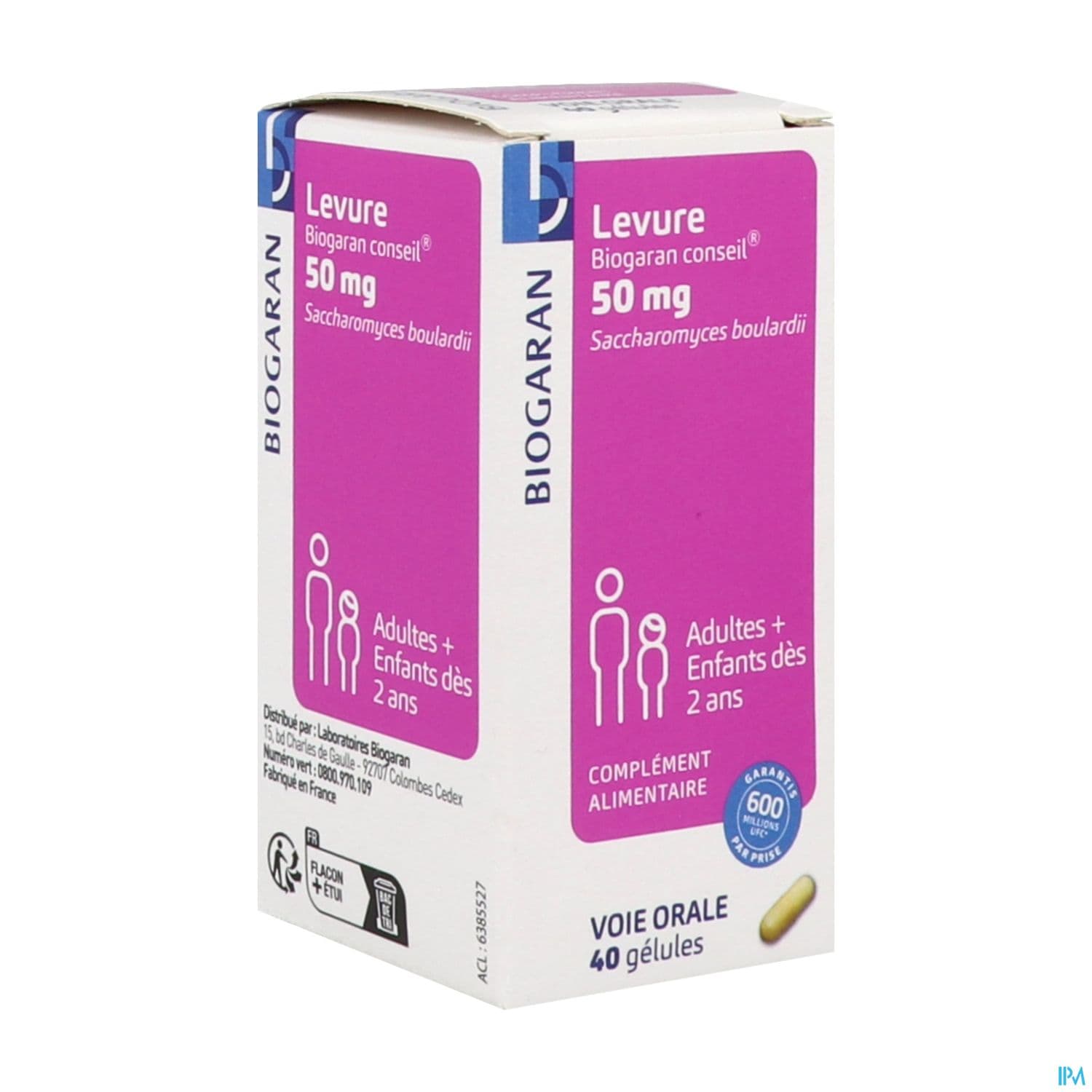 LEVURE BGR 50MG GELUL 40