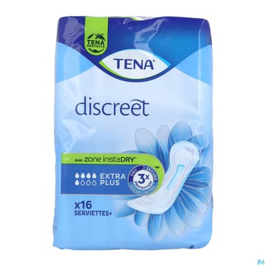 TENA DISCREET SERV EXTRA PLUS 16