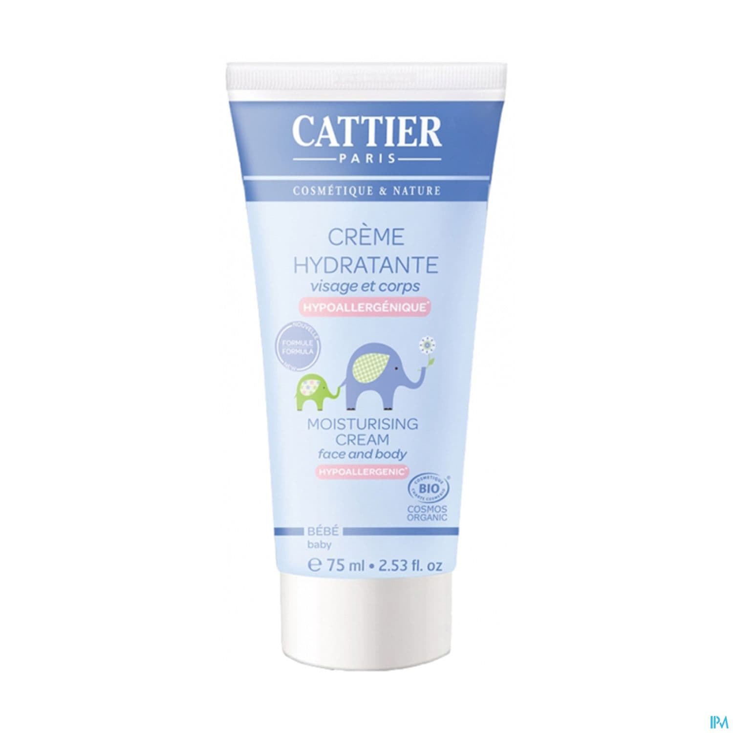 Cattier Bebe Creme Hydratante Bio 75ml