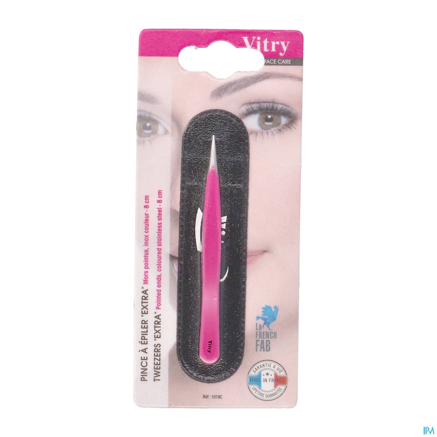 Vitry Pince Epil Extra Couleur Mors Pointus