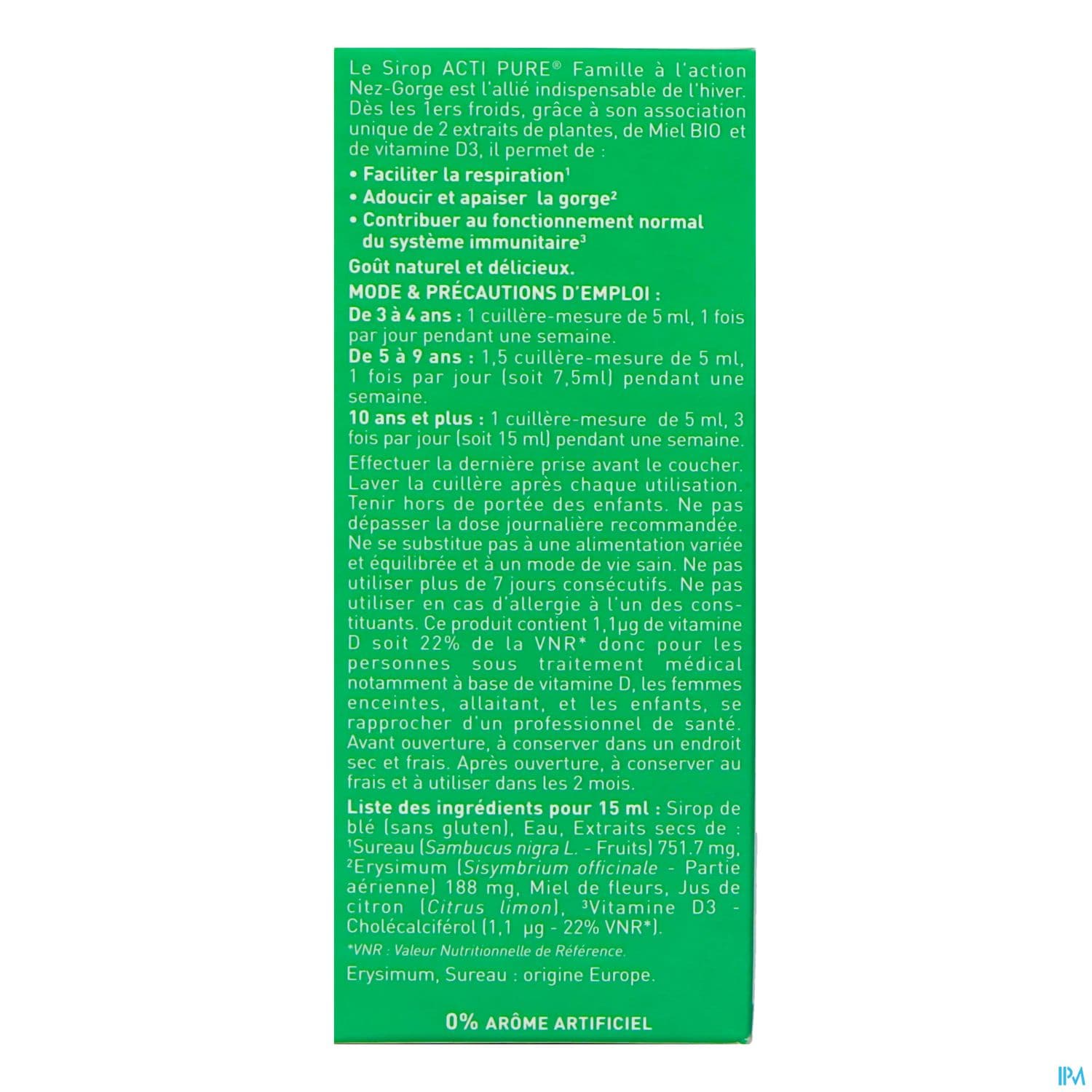 Puressentiel Sirop Acti Pure Enfant 125ml