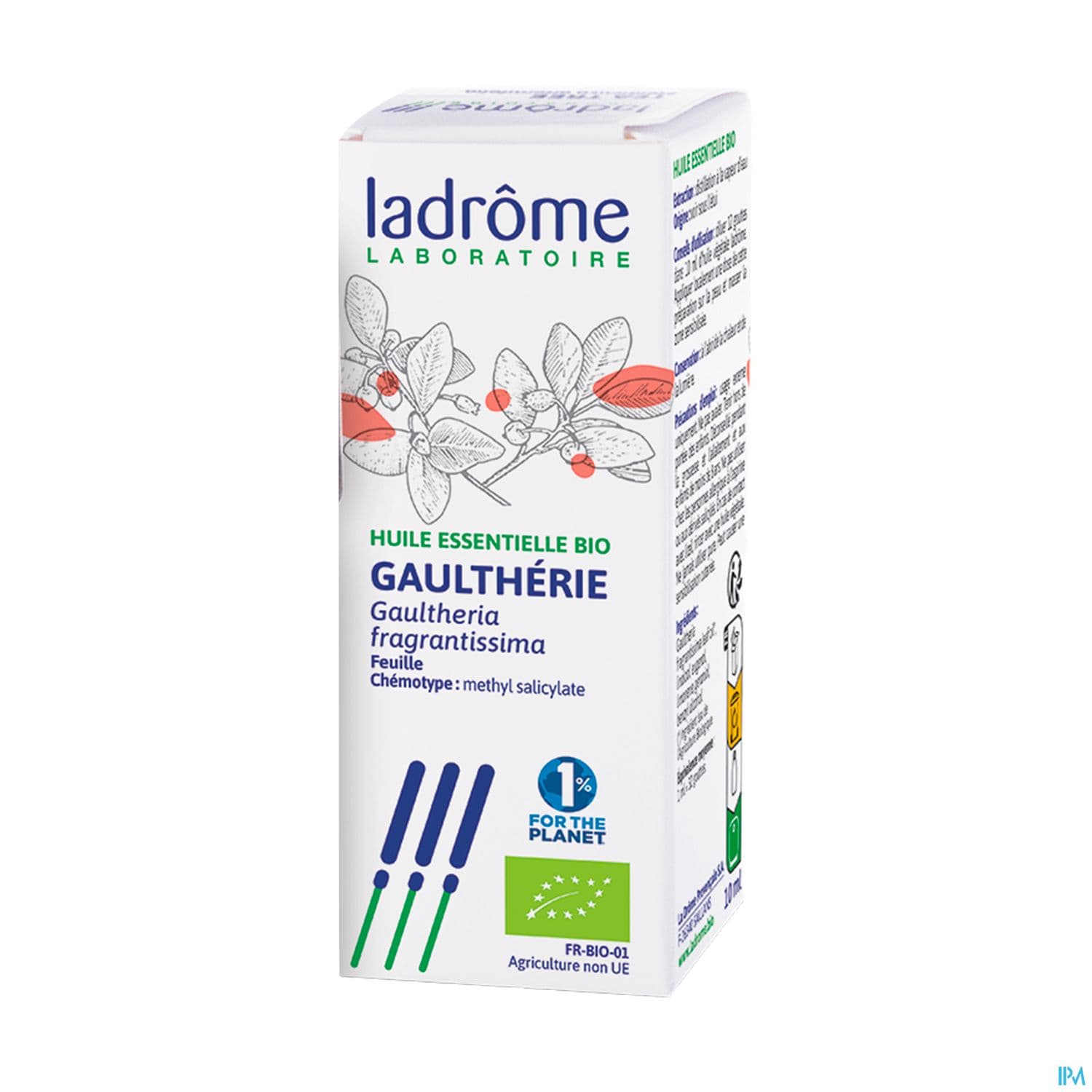 GAULTHERIE LADROME HLE ESS 10ML — Pharmacie Centrale Elsie